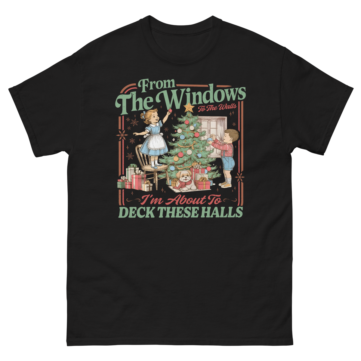 From The Windows on a black tee