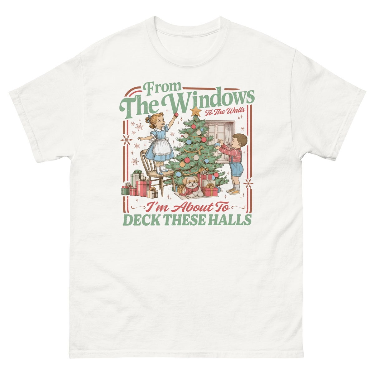 From The Windows on a white tee