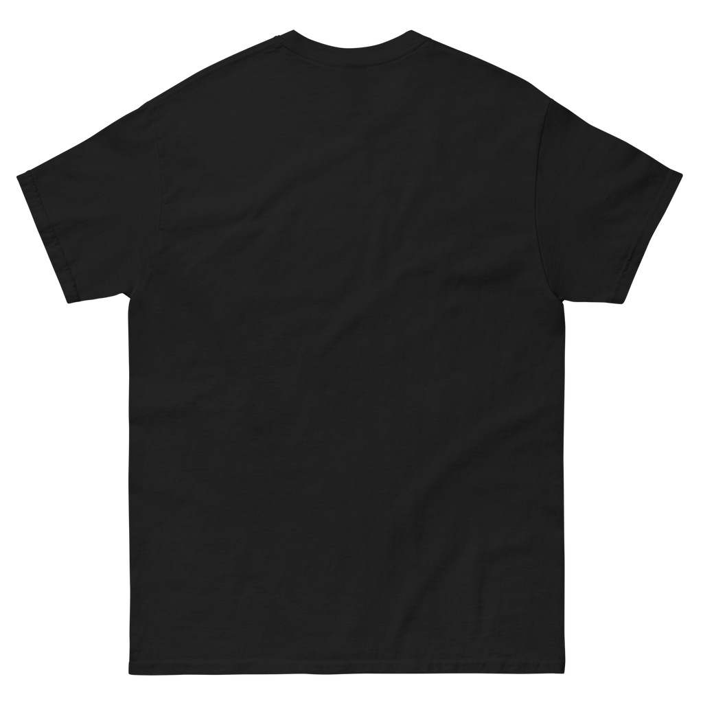 Plain black tee