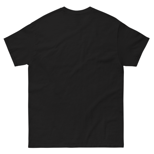 Plain black tee