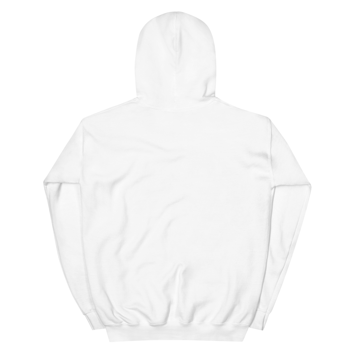 Plain white hoodie
