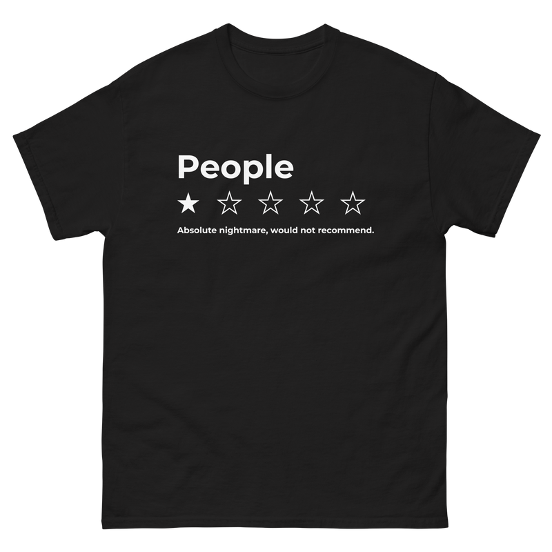 People, Absolute Nightmare tee